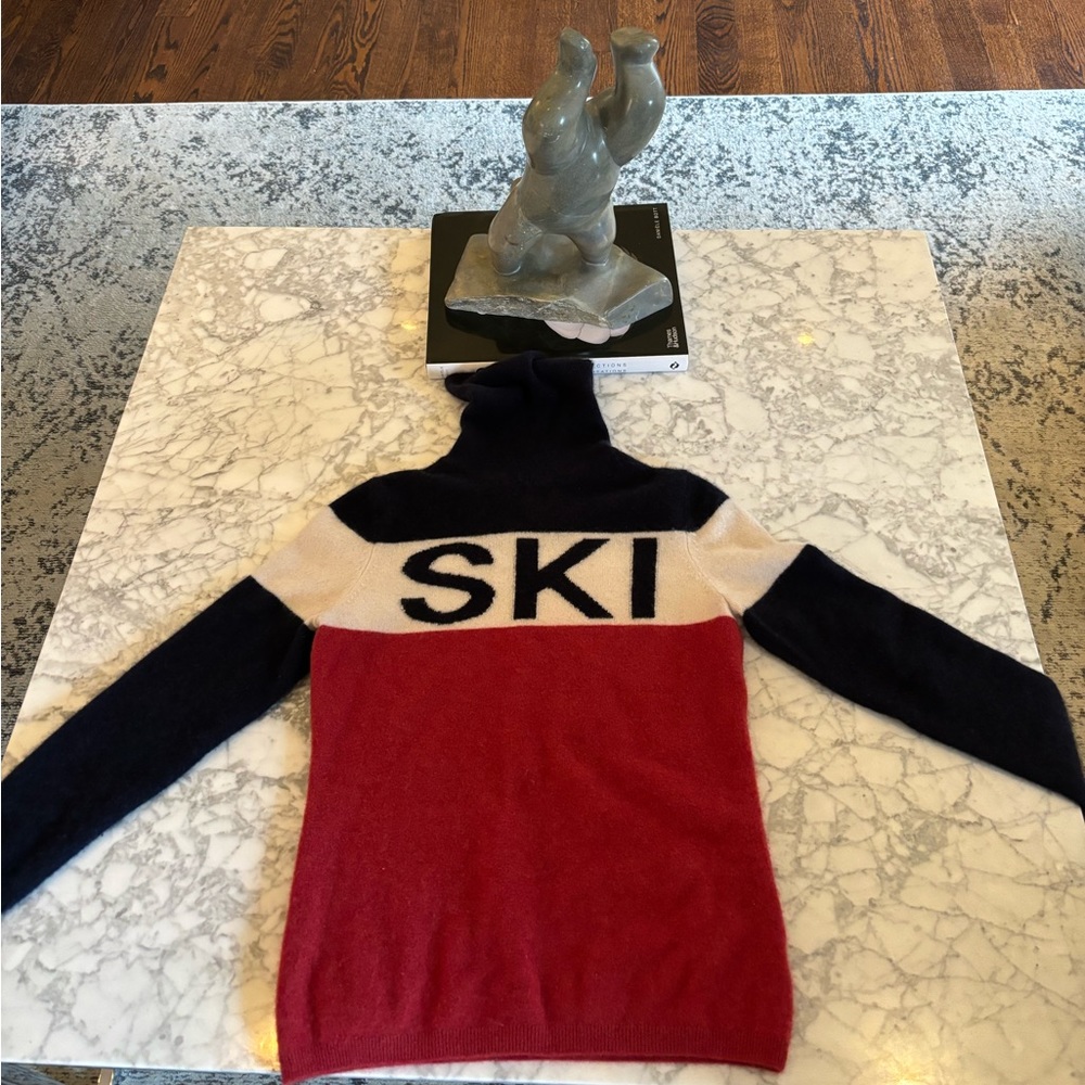 360 Cashmere SKI 100% Cashmere Turtleneck Sweater